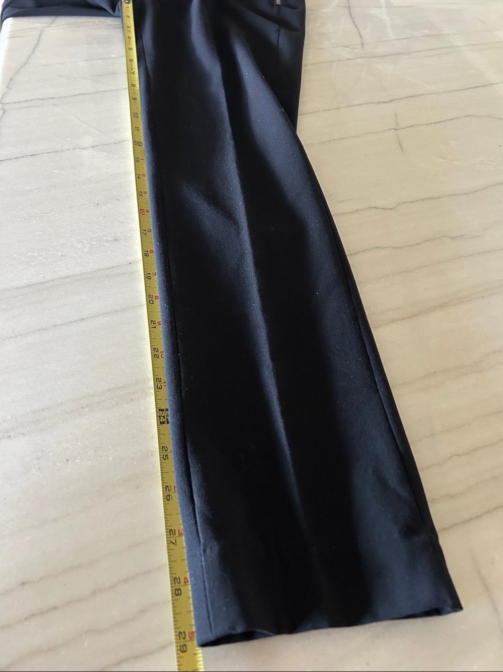 Amanda & Chelsea Black Side Zip Straight Leg Pant - Picture 9 of 9